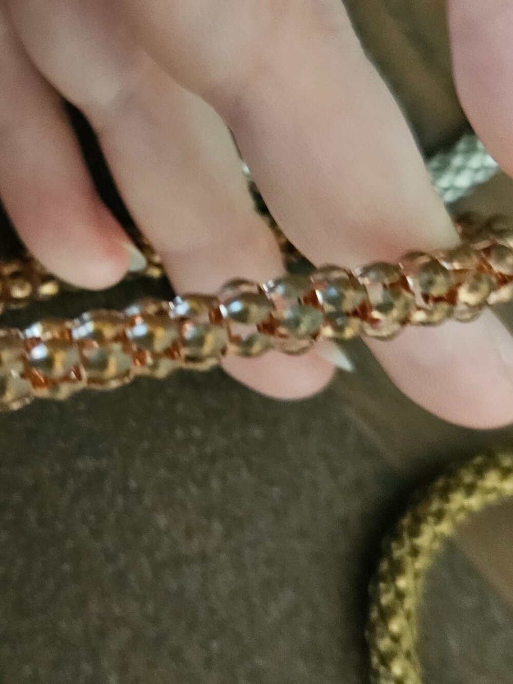 Metallic stretch bracelets - Picture 4 of 4